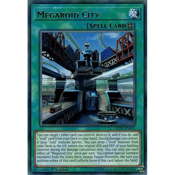 Megaroid City - LEDU-EN031 - Rare