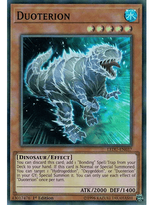 Duoterion - LEDU-EN037 - Super Rare