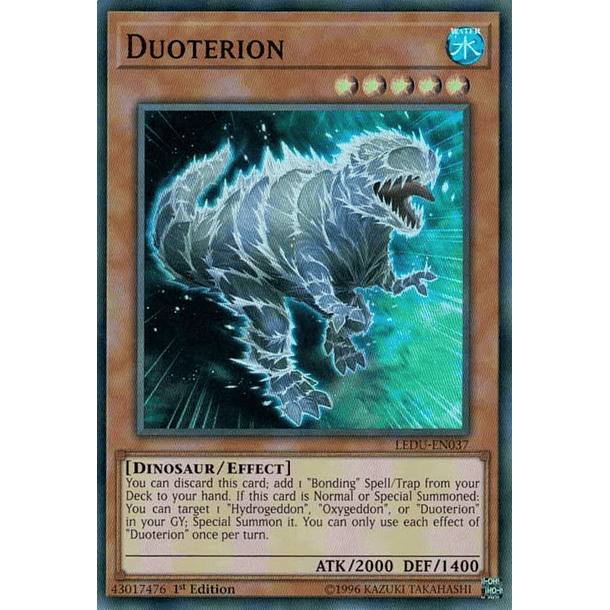 Duoterion - LEDU-EN037 - Super Rare