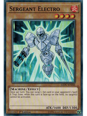 Sergeant Electro - LEDU-EN046 - Common