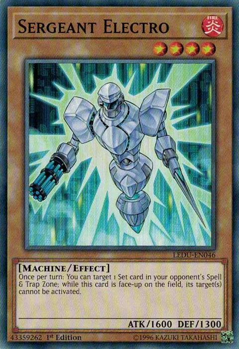Sergeant Electro - LEDU-EN046 - Common