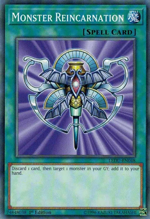Monster Reincarnation - LEDU-EN048 - Common