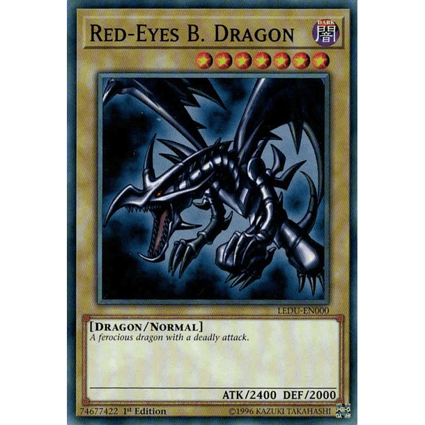 Red-Eyes B. Dragon - LEDU-EN000 - Common 