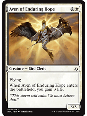 Aven of the Enduring Hope - HOU - C 