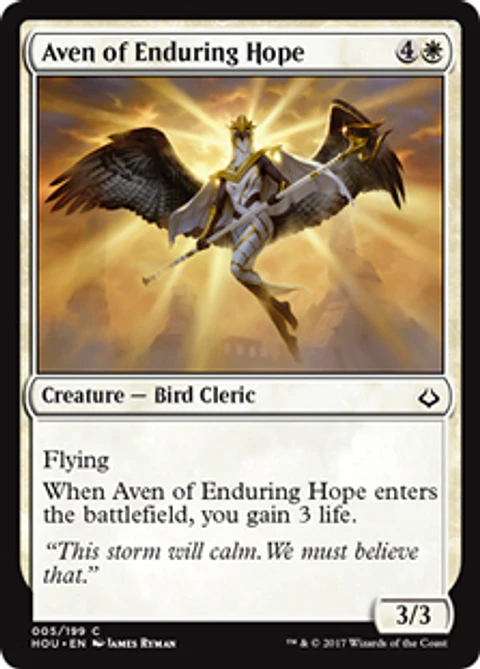 Aven of the Enduring Hope - HOU - C 