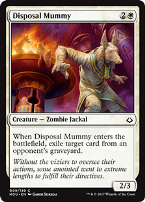 Disposal Mummy - HOU  - C 