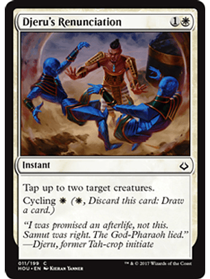 Djeru's Renunciation - HOU - C 