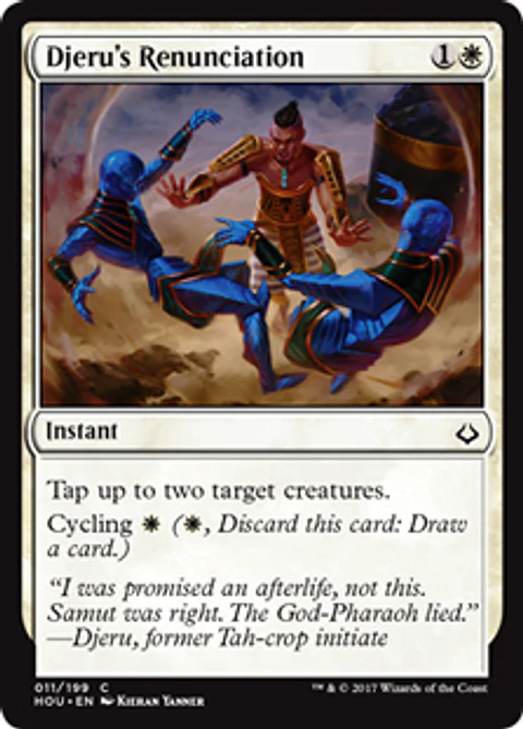 Djeru's Renunciation - HOU - C 