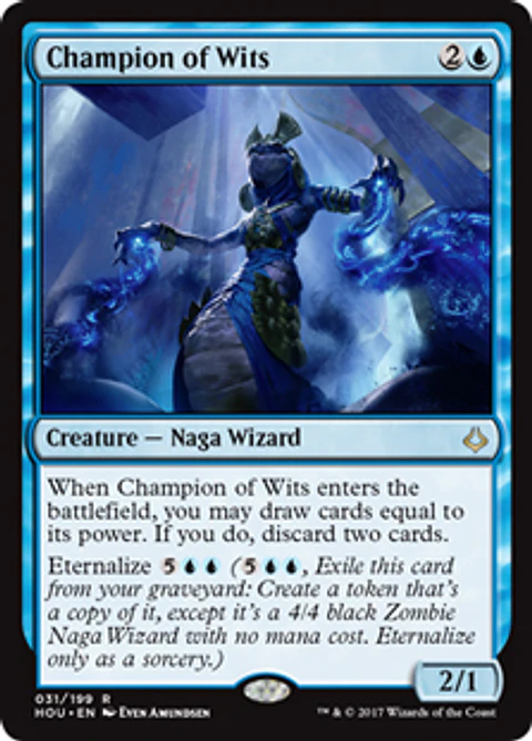 Champion of Wits - HOU