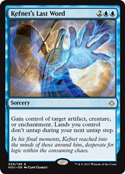 Kefnet's Last Word - HOU