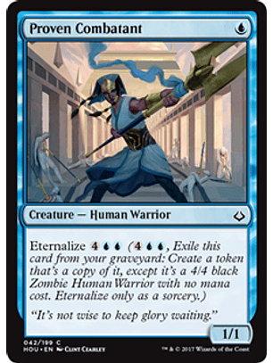 Proven Combatant - HOU - C 