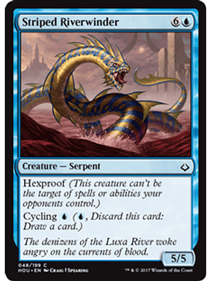 Striped Riverwinder - HOU - C 