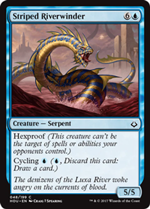 Striped Riverwinder - HOU - C 