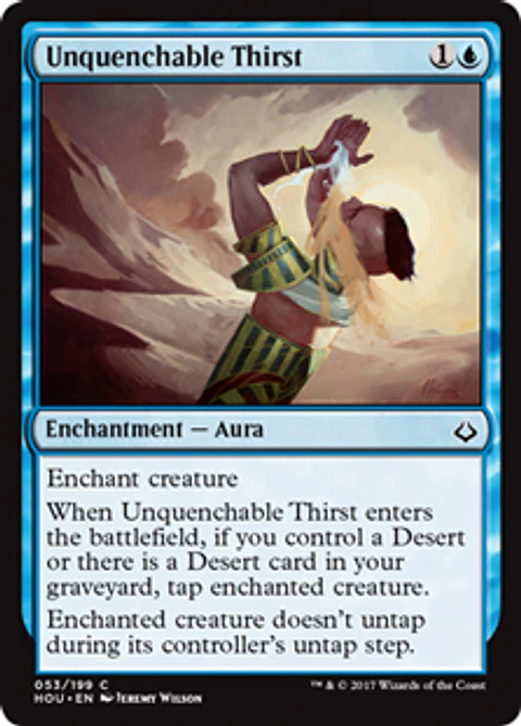 Unquenchable Thirst - HOU