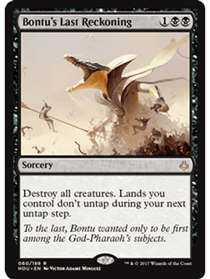 Bontu's Last Reckoning - HOU