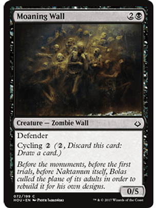 Moaning Wall - HOU - C 