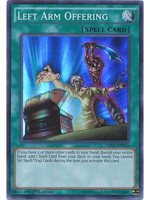 Left Arm Offering - MIL1-EN015 - Super Rare