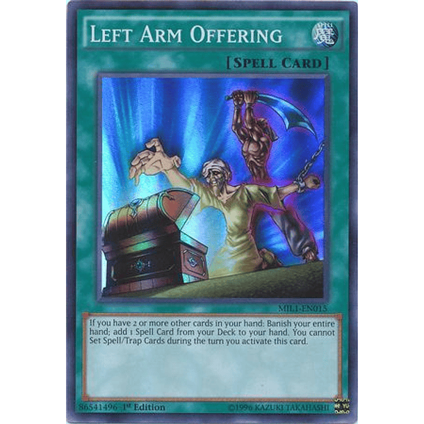 Left Arm Offering - MIL1-EN015 - Super Rare
