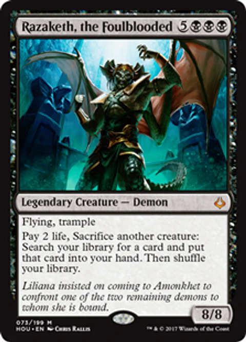 Razaketh, The Foulblooded - HOU