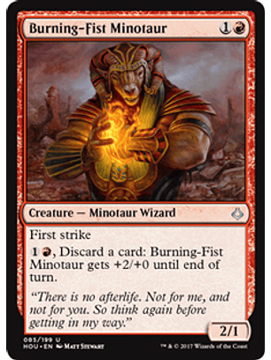 Burning Fist Minotaur - HOU