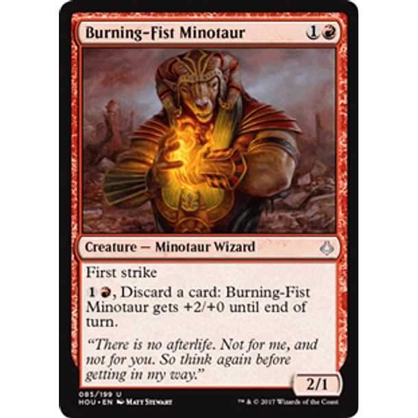 Burning Fist Minotaur - HOU