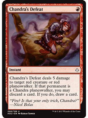 Chandra's Defeat - HOU