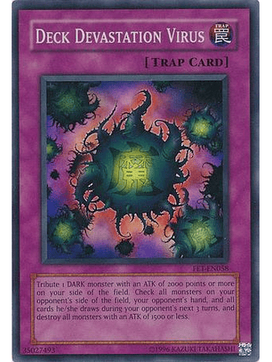 Deck Devastation Virus - FET-EN058 - Super Rare (jugado)