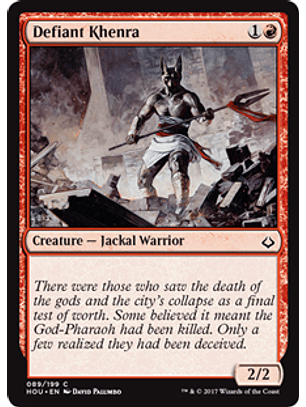 Defiant Khenra - HOU - C 