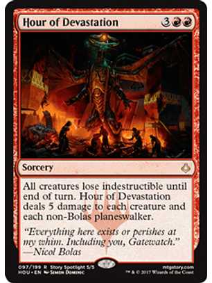Hour of devastation - HOU
