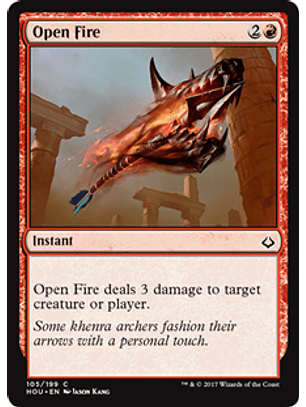 Open Fire - HOU - C 