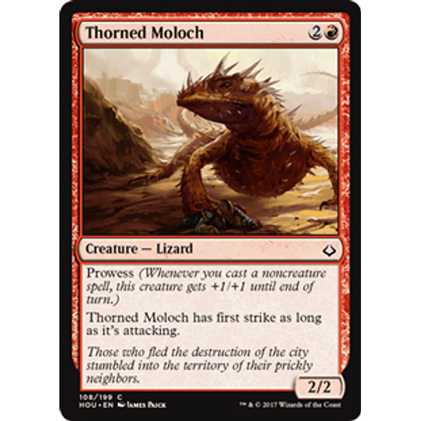 Thorned Moloch - HOU - C 