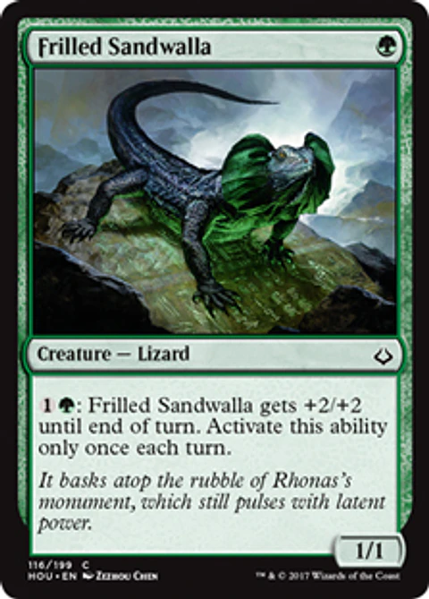 Frilled Sandwalla - HOU - C 