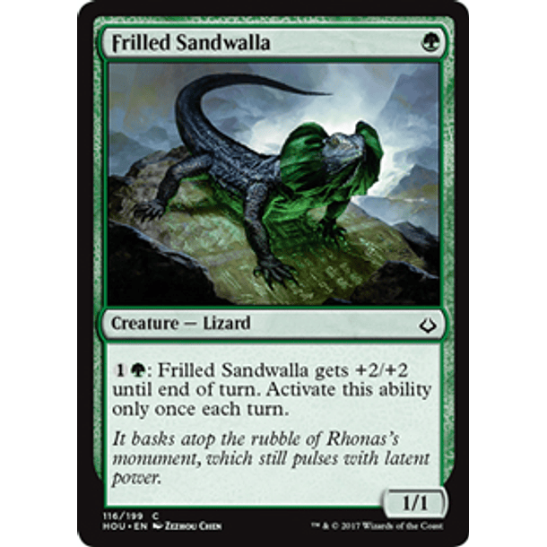 Frilled Sandwalla - HOU - C 