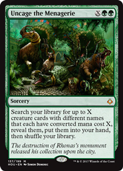 Uncage The Menagerie - HOU
