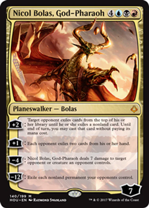 Nicol Bolas, God-Pharaoh - HOU
