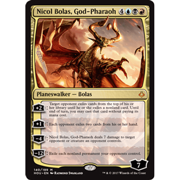 Nicol Bolas, God-Pharaoh - HOU