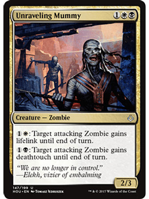 Unraveling Mummy - HOU