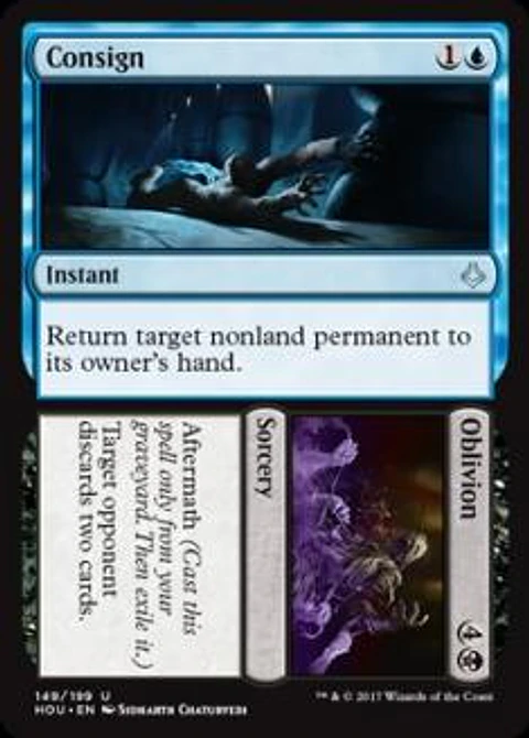 Consign // Oblivion - HOU
