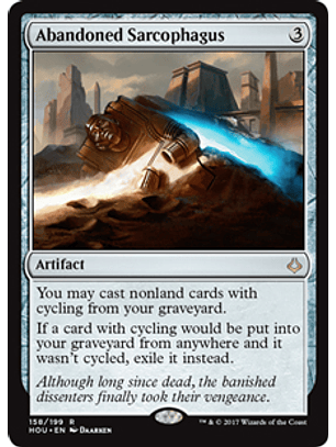 Abandoned Sarcophagus - HOU