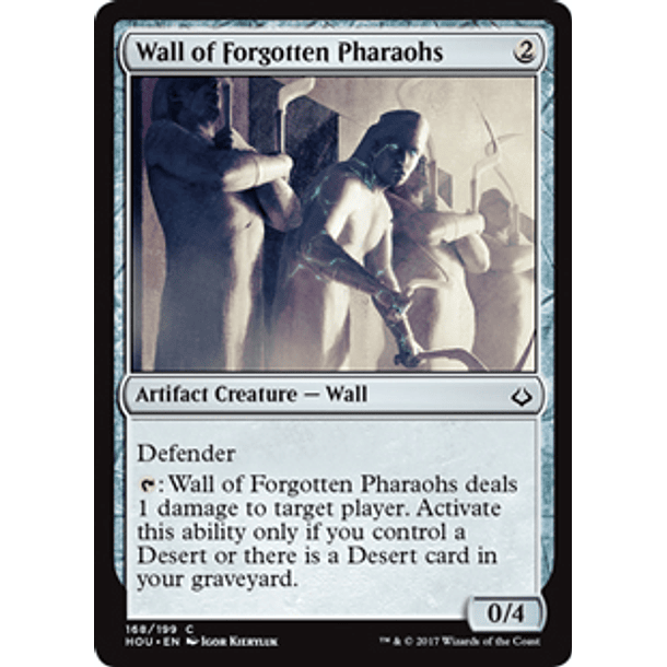 Wall of Forgotten Pharaohs - HOU - C 