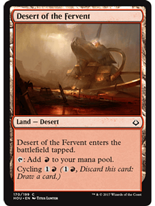Desert of the Fervent - HOU