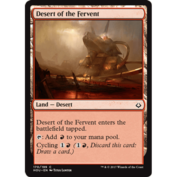 Desert of the Fervent - HOU