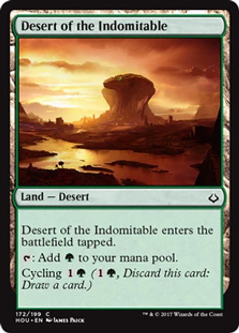 Desert of the Indomitable - HOU - C