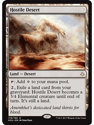 Hostile Desert - HOU