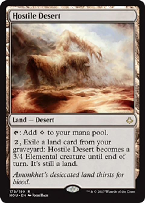 Hostile Desert - HOU