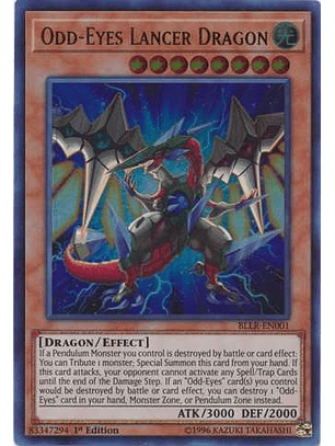 Odd-Eyes Lancer Dragon - BLLR-EN001 - Ultra Rare