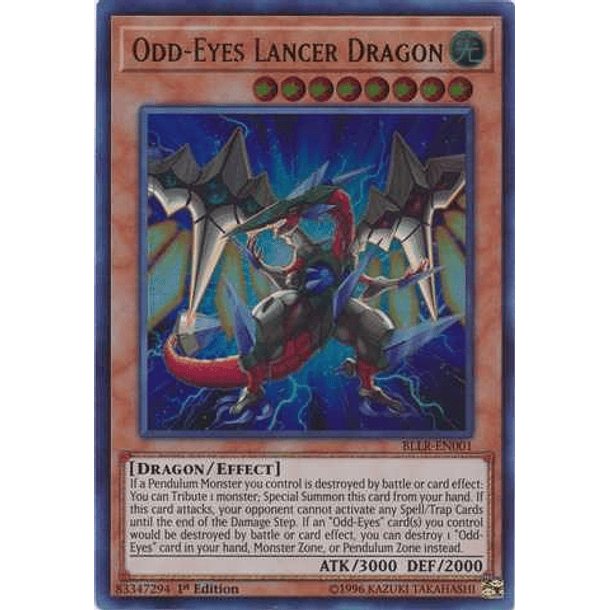 Odd-Eyes Lancer Dragon - BLLR-EN001 - Ultra Rare