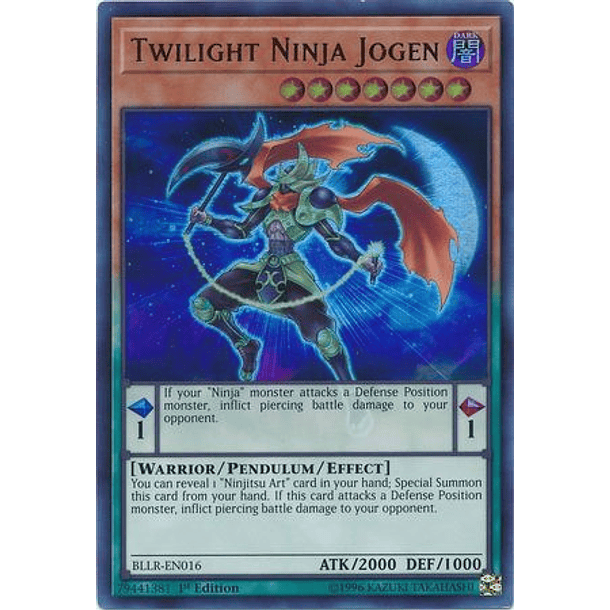 Twilight Ninja Jogen - BLLR-EN016 - Ultra Rare