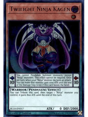 Twilight Ninja Kagen - BLLR-EN017 - Ultra Rare