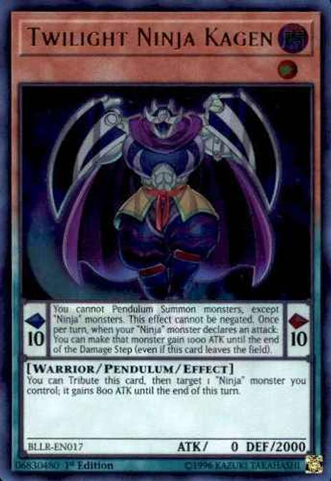 Twilight Ninja Kagen - BLLR-EN017 - Ultra Rare